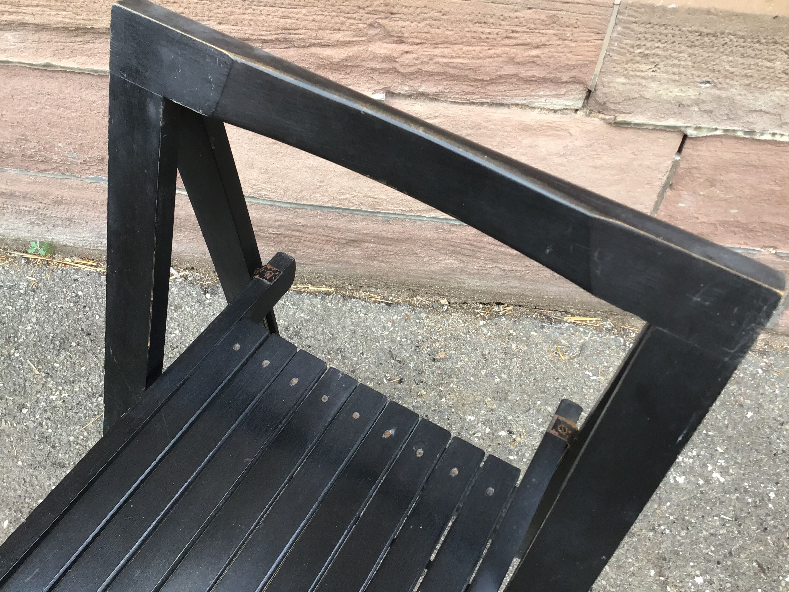 4 vintage folding chairs 1960