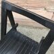 4 chaises pliantes de salle à manger vintage 1960