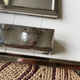 Miroir en faïence vintage