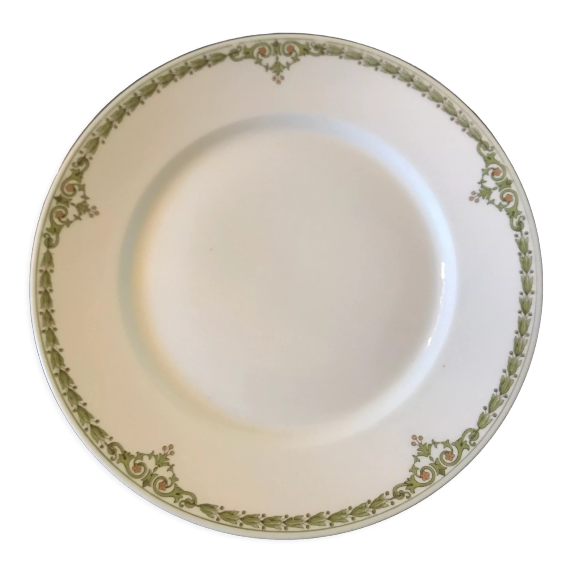 Pop-up Christmas 2022 Set of 6 porcelain plates from Limoges mid-twentieth