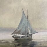 Oil on canvas E. Colin