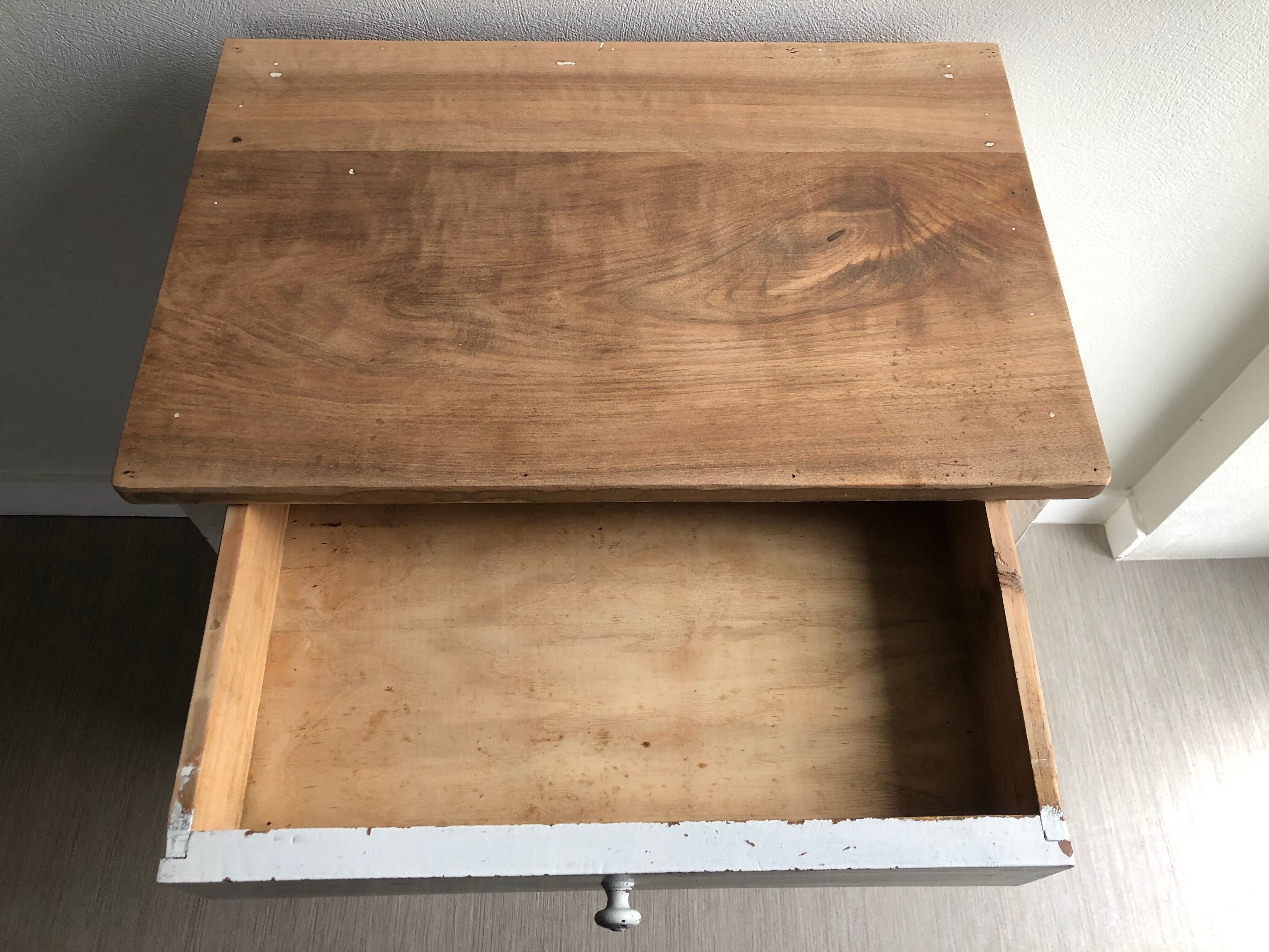 Old Patinated wood sideboard