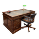 Large English Chesterfield Desk Partnerdesk