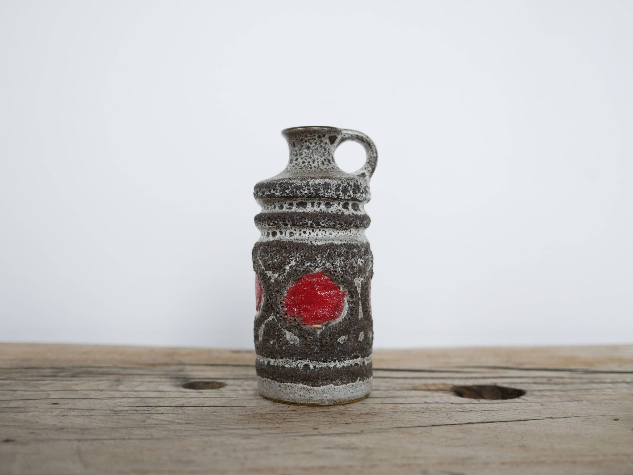 Vase vintage en céramique VEB Haldensleben Keramik, Allemagne