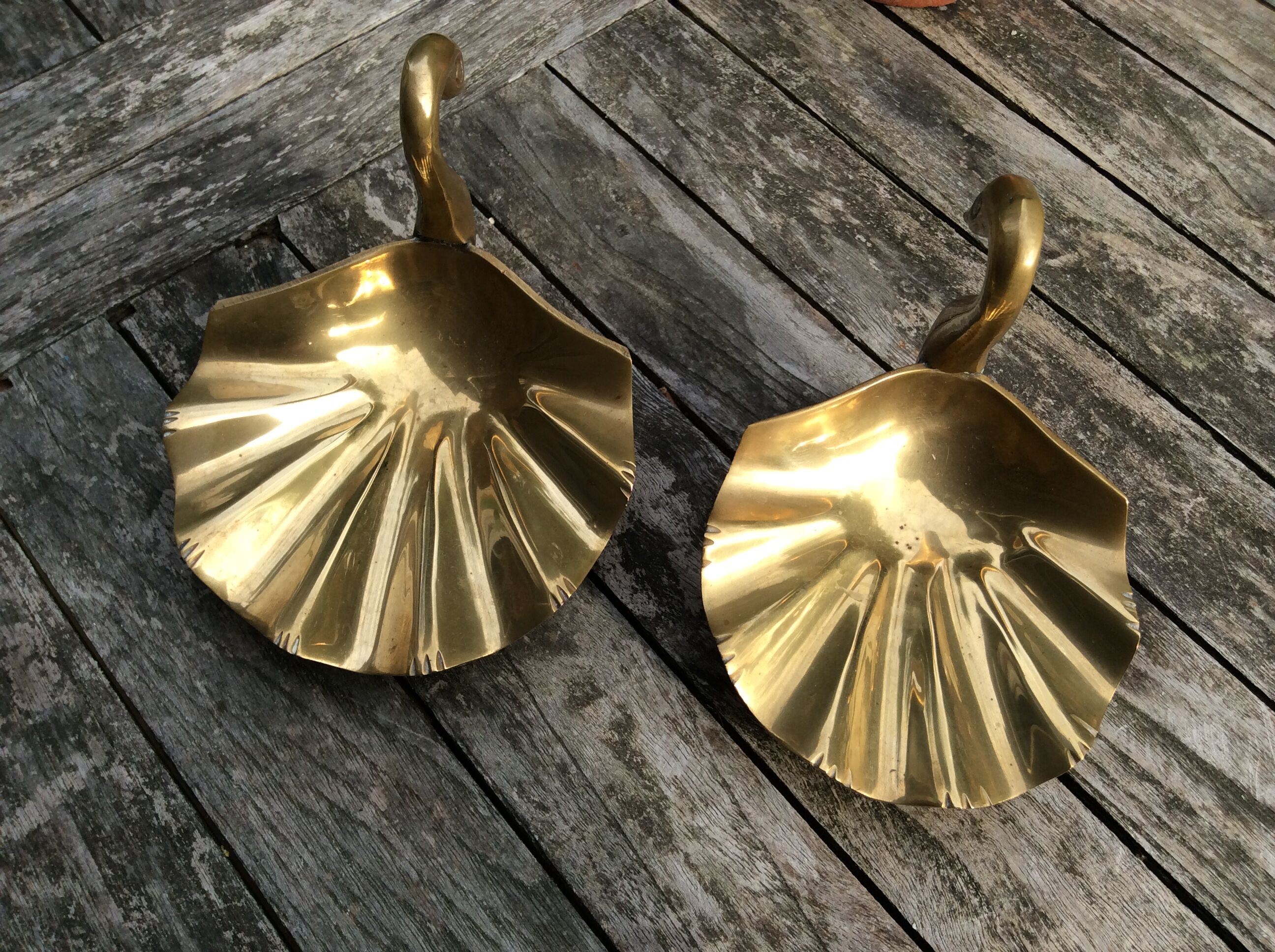 Brass pocket vacuum set