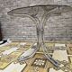 Vintage smoked glass dining table, Italy 1970s