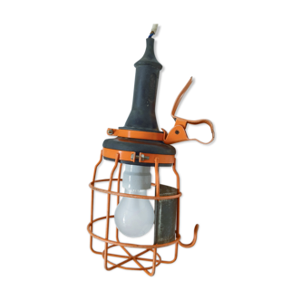 Lampe balladeuse atrow industrielle orange