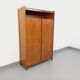Small vintage oak wood cabinet from the 60s