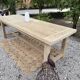 Large solid wood table 238cm