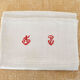 7 serviettes de table anciennes monogrammées