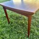 Scandinavian extendable teak dining table