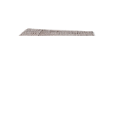 Large wicker trunk with its closing bar.