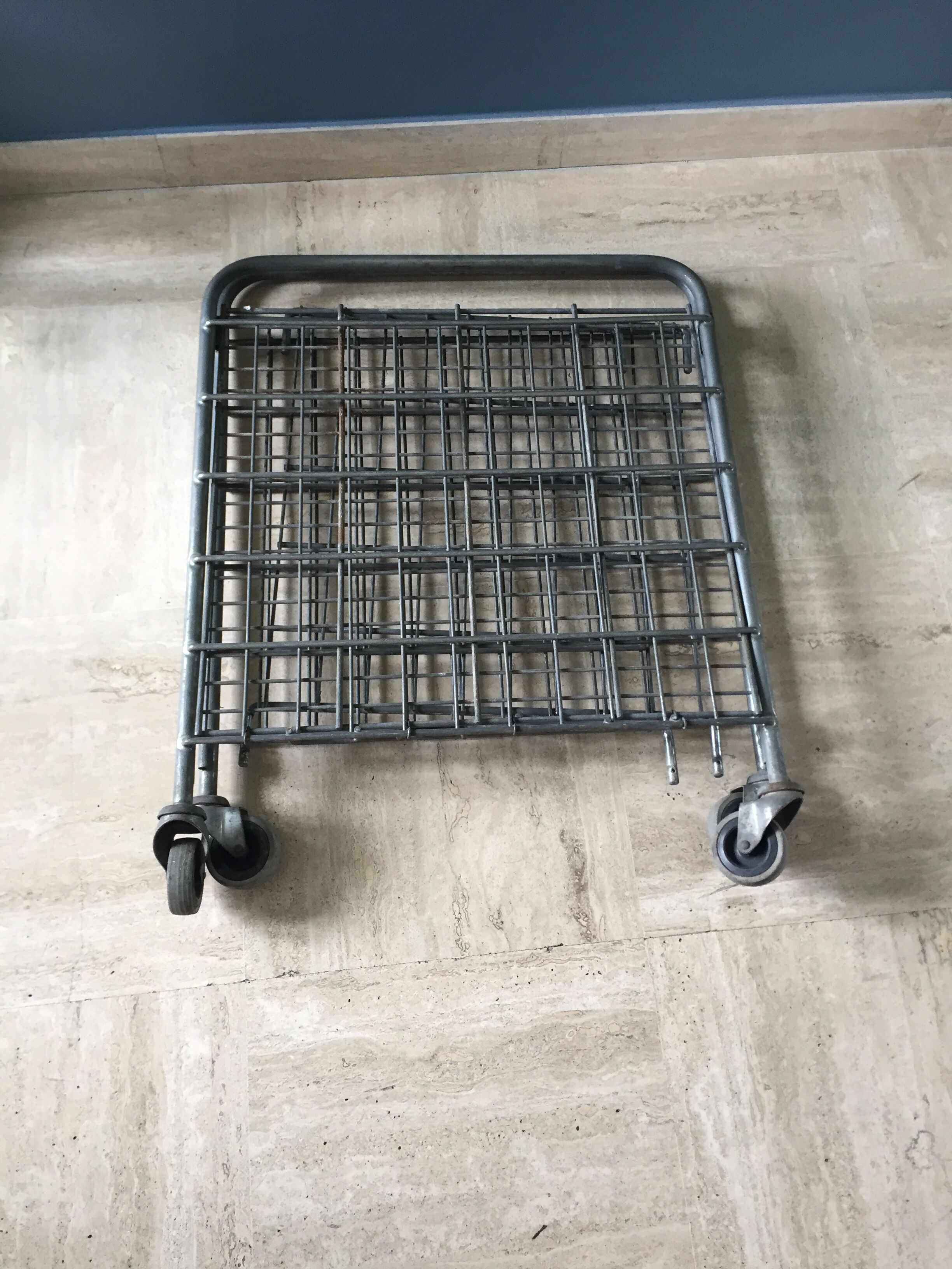 Former cart wheeled industrial metal
