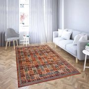 Antique red oriental Persian carpet in wool