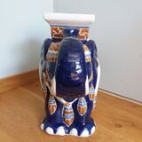 Ceramic elephant, signed