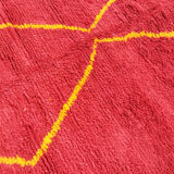 Moroccan red carpet 288x190cm