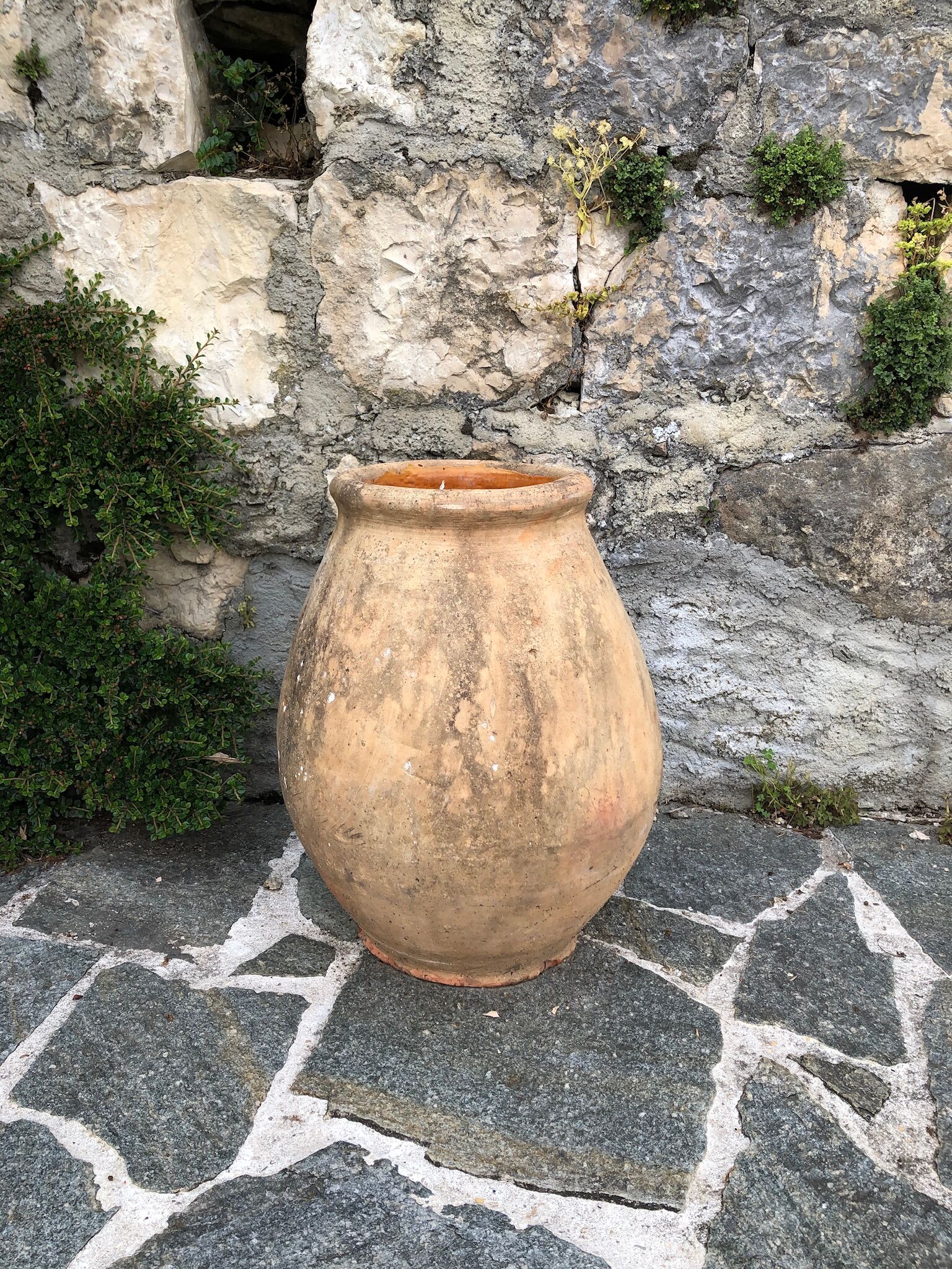 Large terracotta jar