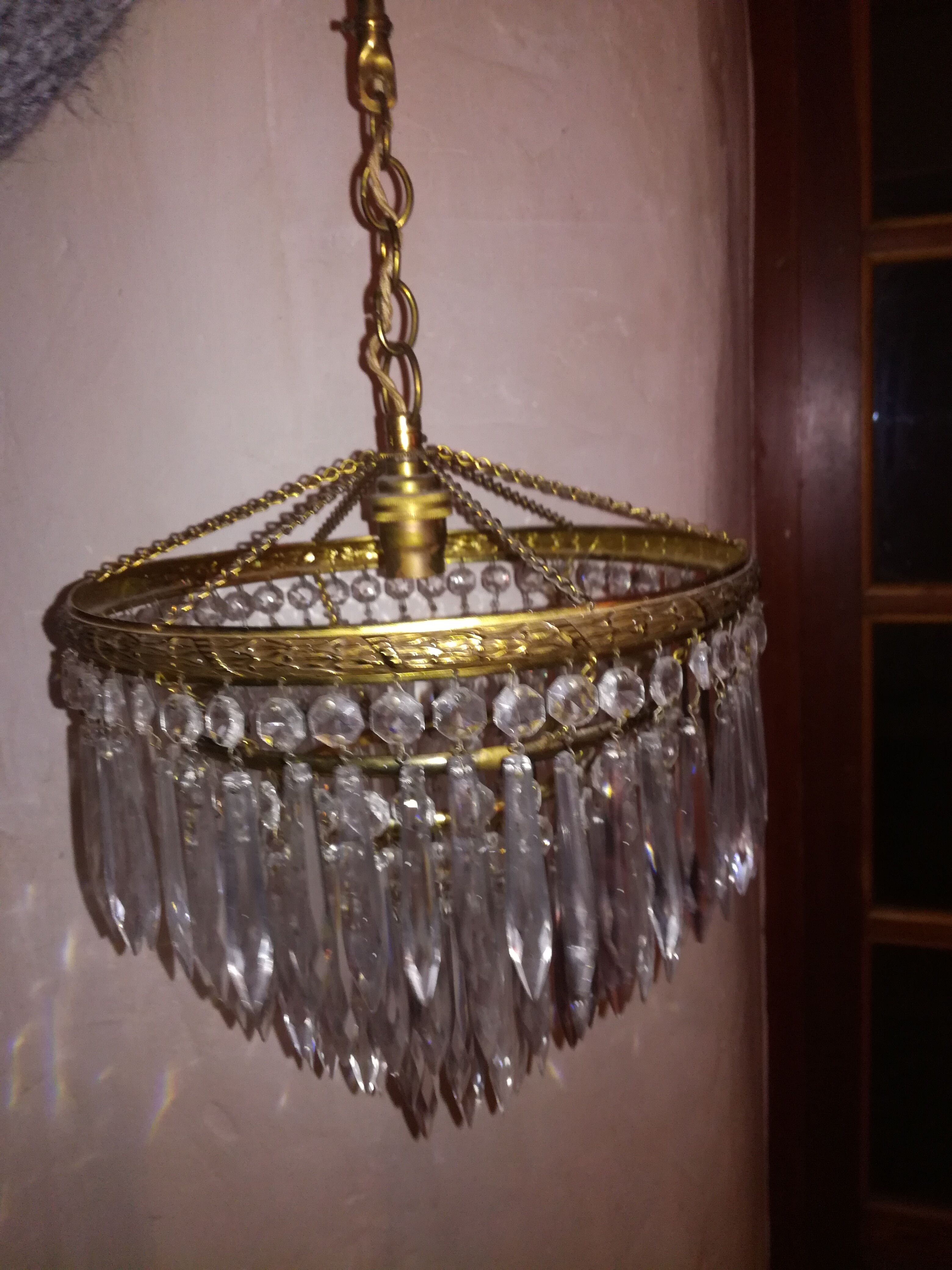 Crystal chandelier