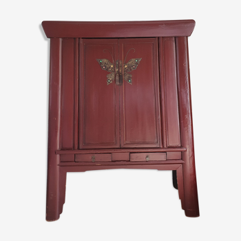 Trapezoidal Chinese cabinet