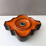 Vintage ceramic wall lamp, Hustadt wall lamp, Pop Art