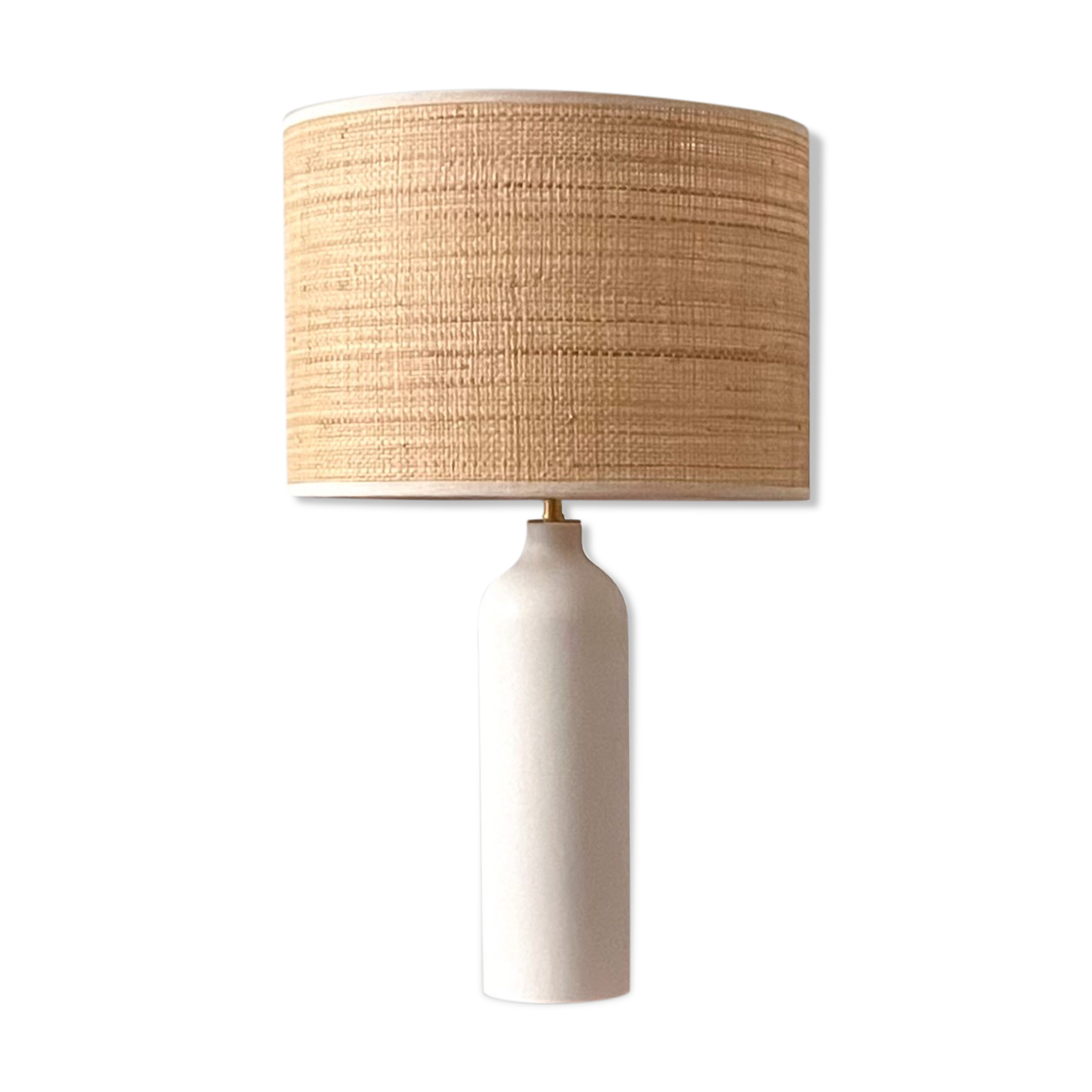 Lampe céramique et rabane