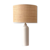 Lampe céramique et rabane