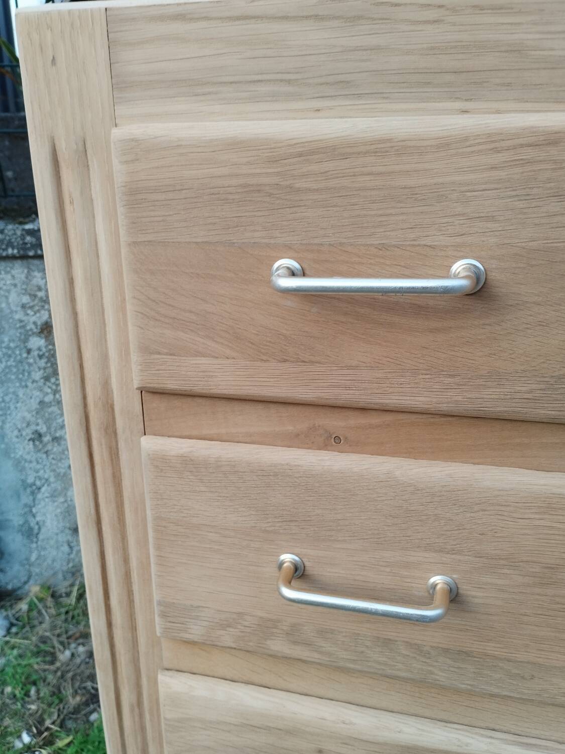 Commode ancienne vintage pieds compas