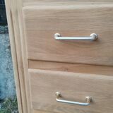 Commode ancienne vintage pieds compas