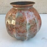 Ancien vase boule verre