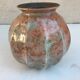 Ancien vase boule verre