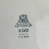 Gien porcelain cake dish, Lorraine model