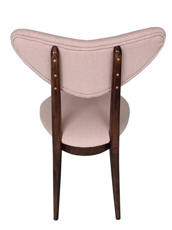 Chaise cœur rose eau vintage Europe 1960s