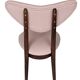 Chaise cœur rose eau vintage Europe 1960s