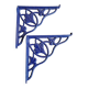 Pair of shelf brackets
