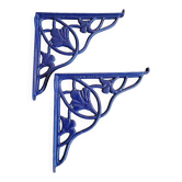 Pair of shelf brackets