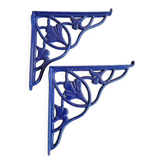 Pair of shelf brackets