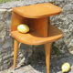 Chevet vintage pieds compas
