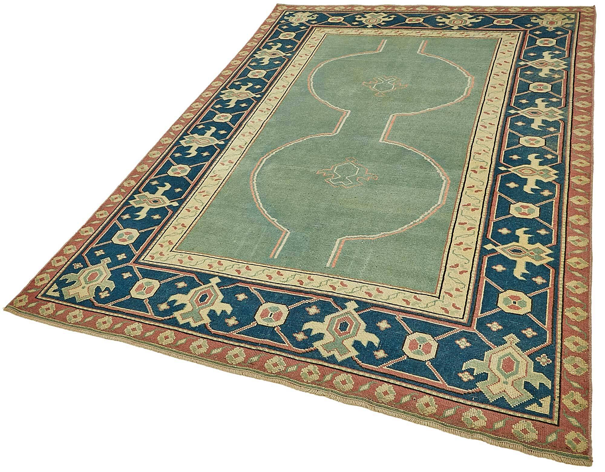 Turkish Vintage Anatolian Rug 151 cm x 242 cm