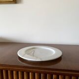 White Carrara marble centerpiece / plate, Up&Up Italy, 1970s