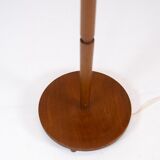 Floor lamp in teak and brass of danish design from the 1960