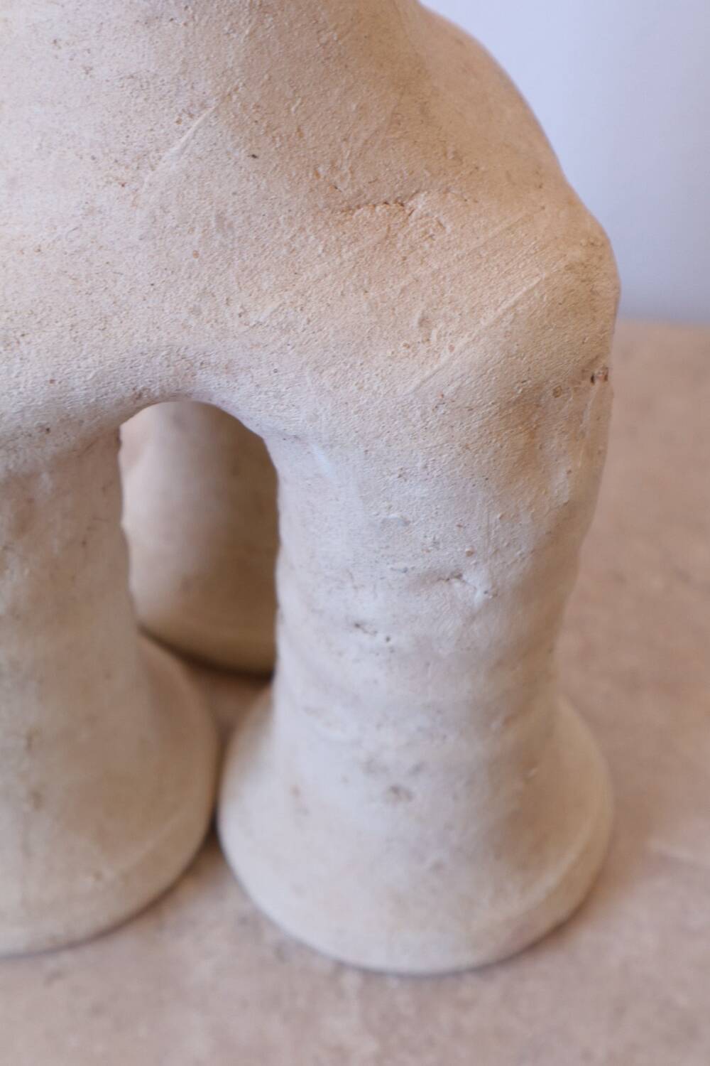 Tamegroute wabi sabi sculpture vase