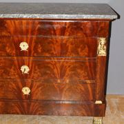 Return from Egypt chest of drawers in mahogany, early 19th century