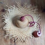 Straw hat hanging, Japanese style