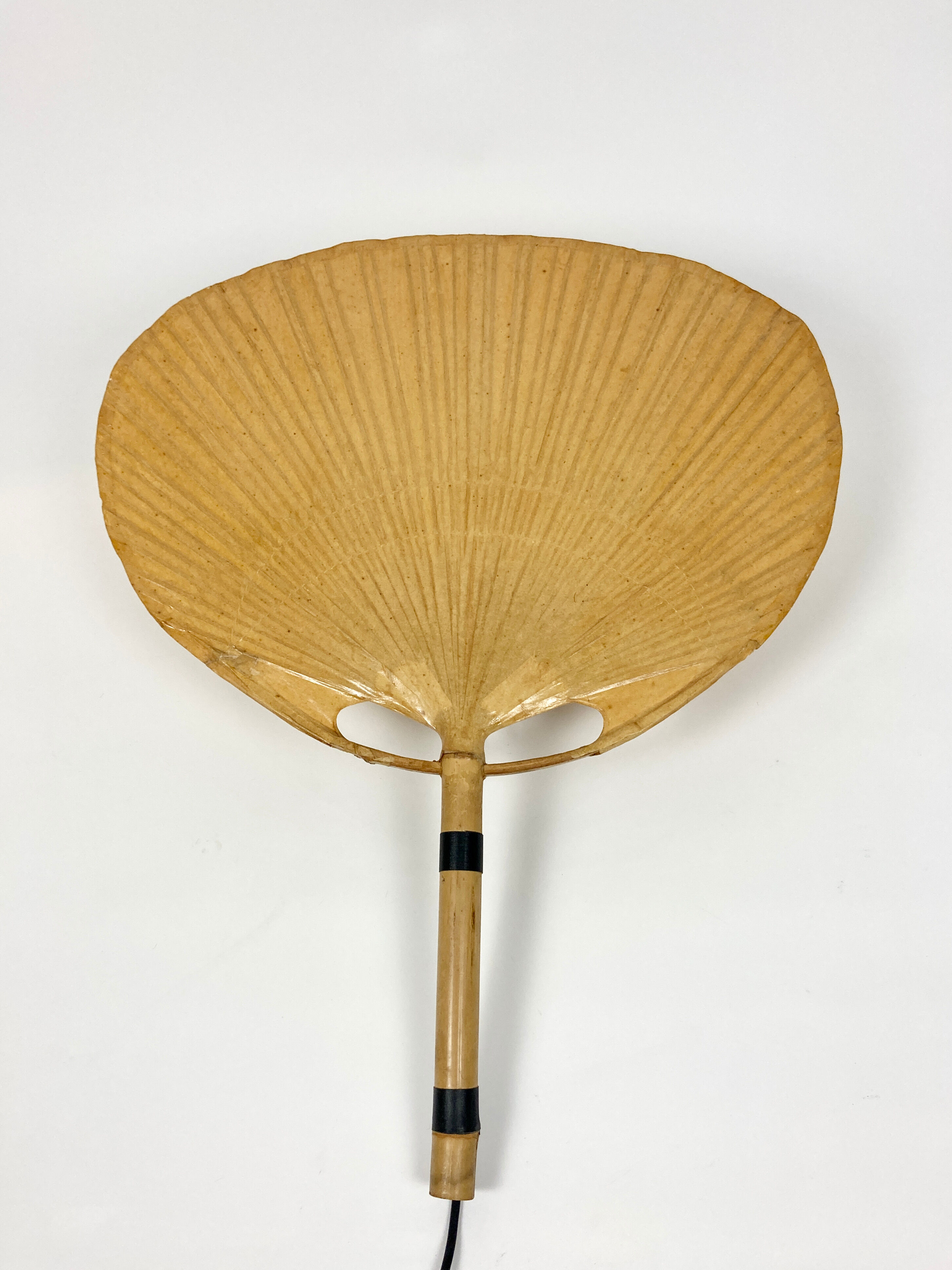 Uchiwa wall light by Ingo Maurer for M-Design, Germany 1970s