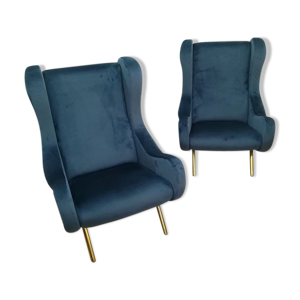 paire de fauteuils Italiens