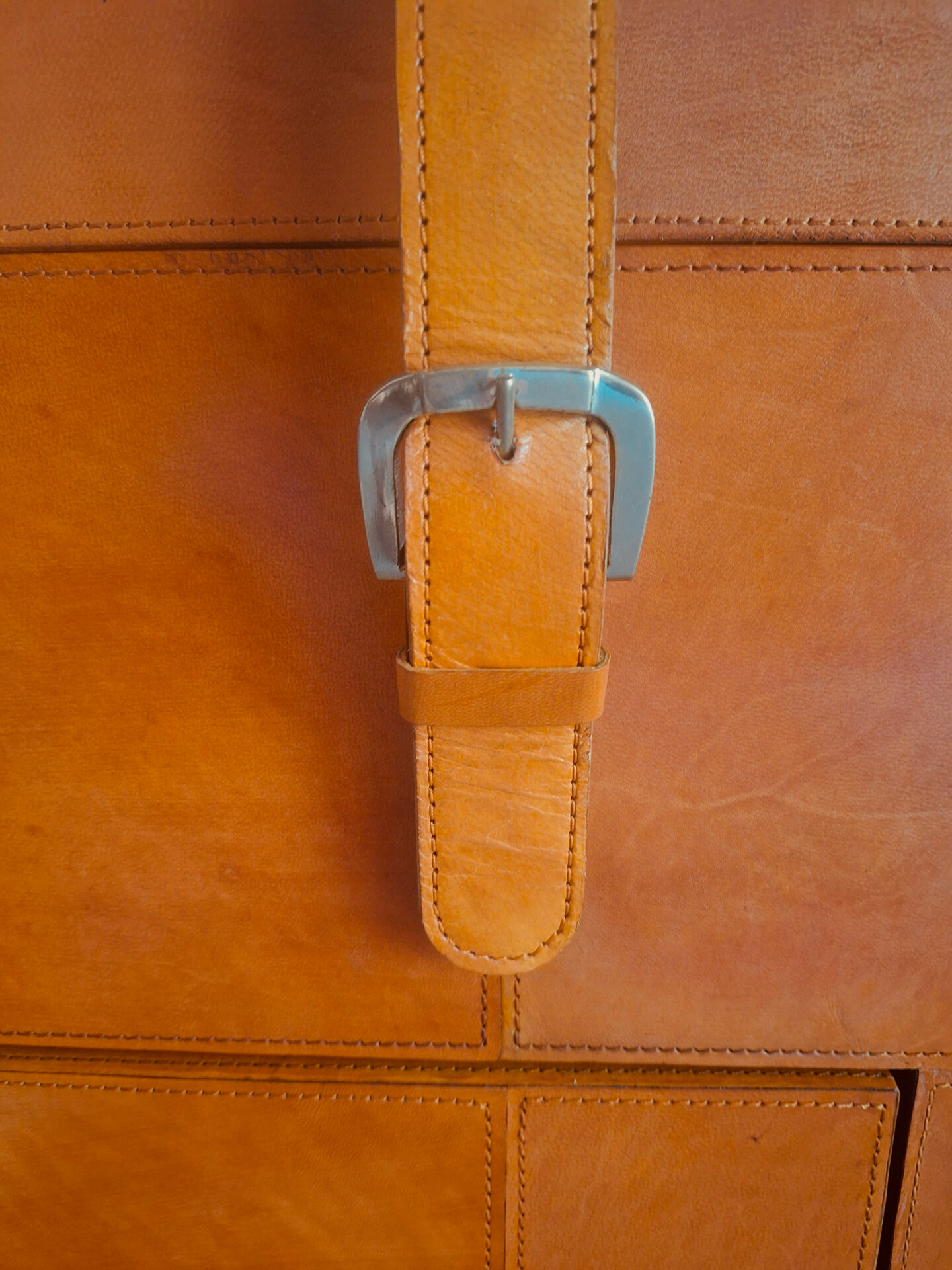 Leather commode / buffet by Hermès