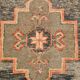 3x12 Turkish Vintage Runner, Boho Hallway Rug, 83x350 Cm