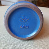 Blue soliflor ceramic vase