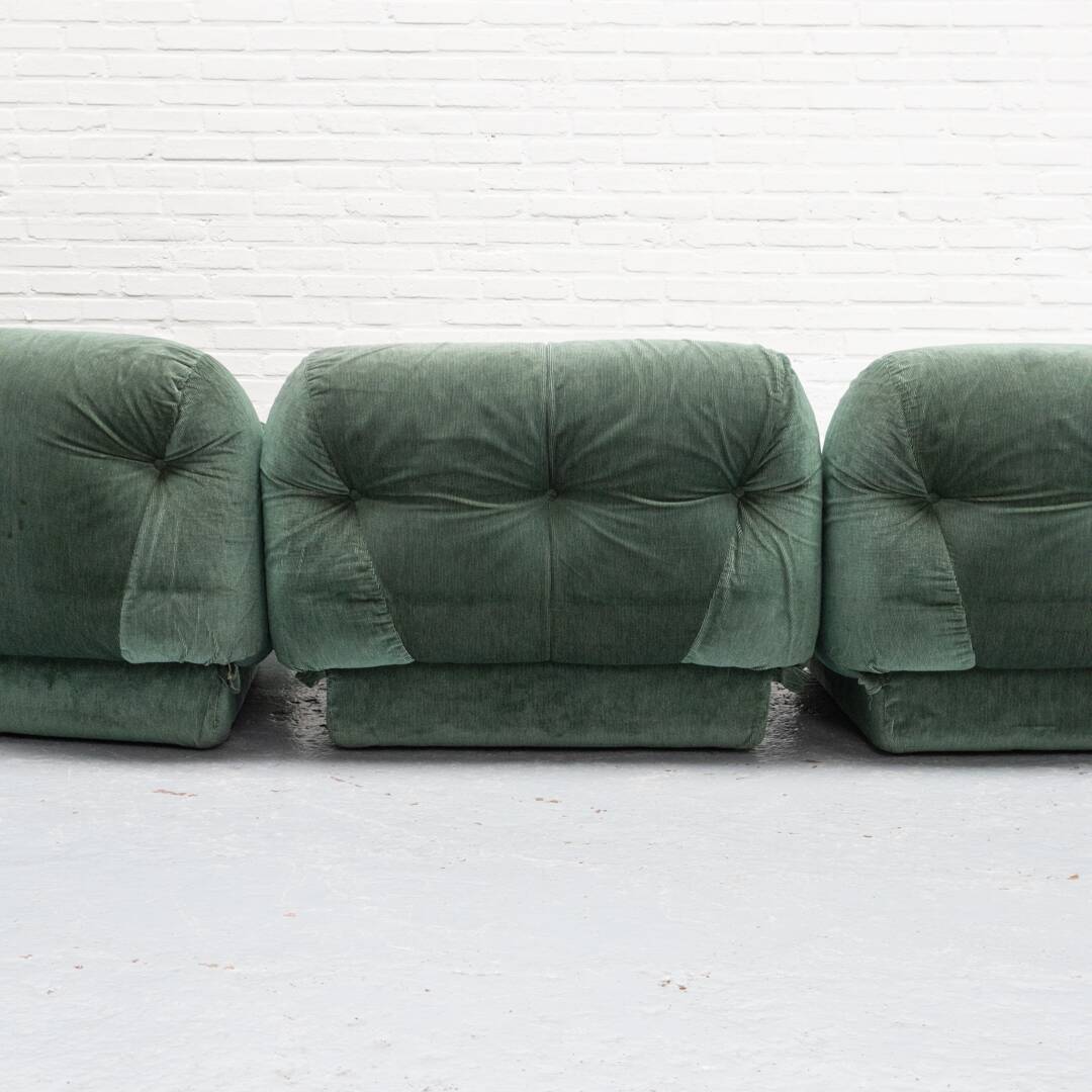 Canapé Modulaire Nuvolone Rino Maturi Mimo Padova Années 1970