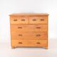 Elm "organic" chest of drawers